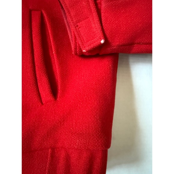 WOOLRICH - Men's Vintage Red Wool Bomber Jacket - Size X-Large - XL* - Picture 11 of 14